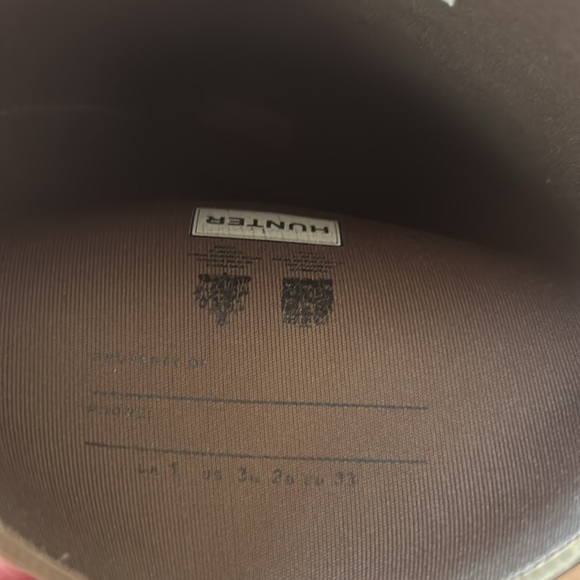 Big Kids Original First Hunter Rain boots size 3 army green - Picture 5 of 7